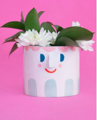 Vase/ Blumentopf FRIENDLY FACE