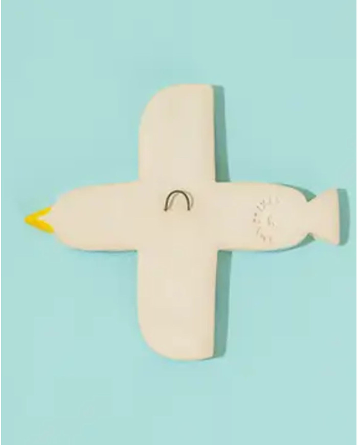 Ceramic bird BABY BLUE