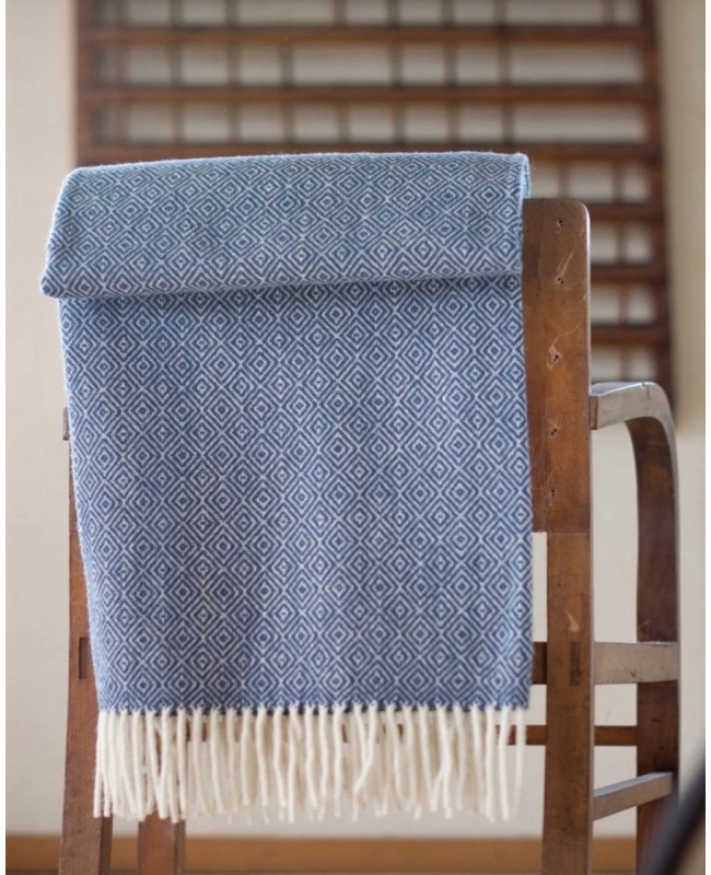 Wool blanket DIAMANTE