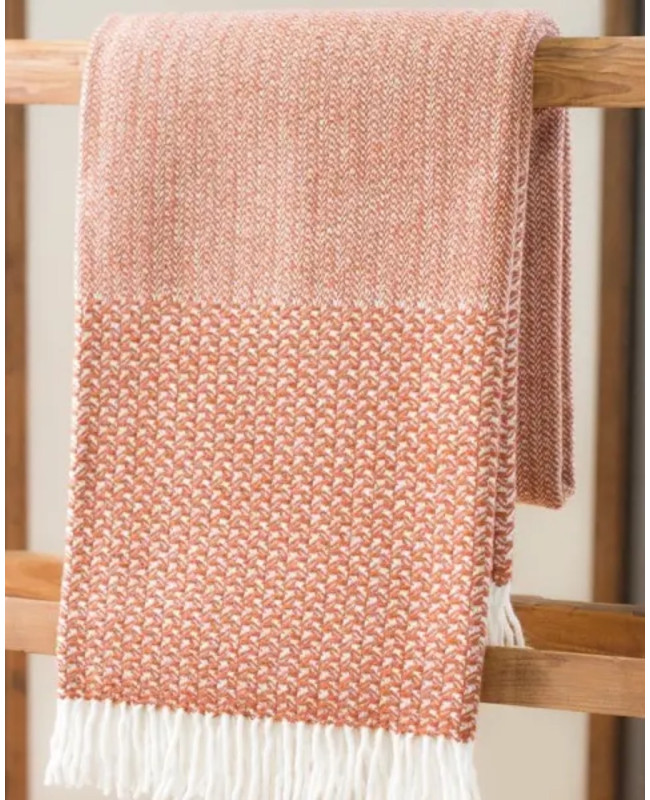 Wool blanket NUVEM ANDORINHA