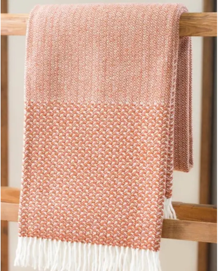 Wool blanket NUVEM ANDORINHA