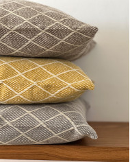 Cushion cover CALÇADA made from pure new wool