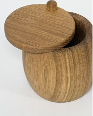 Wooden salt box