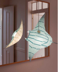 Papier-Hängelampen DIY-Set MANTA RAY